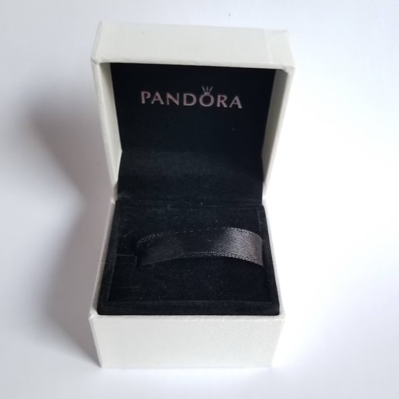 Pandora Palm Tree Dangle Charm 925 Ale Silver with CZ With Gift Box #173 - Picture 3 of 4